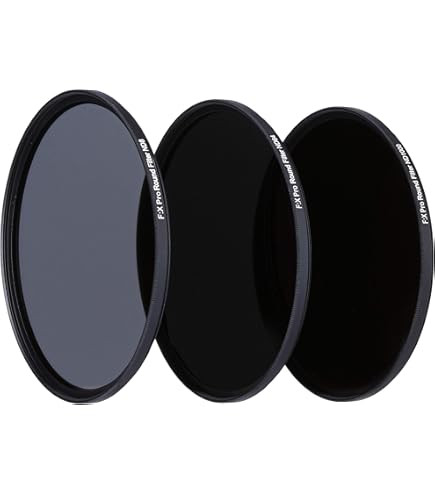 Rollei F:X Pro ND Filter Set (ND 8, ND 64, ND1000) Neutral Density Filter Set with 3 Grey Filters (112 mm