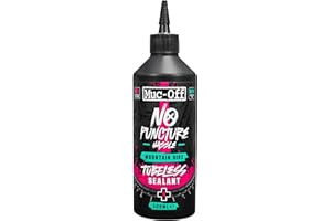 MUC-OFF Muc Off No Puncture MTB Hassle Tubeless Sealant, 80ml - Tubeless Tyre Sealant for Bicycle Puncture Repair - Durable Bike Tyre Sealant for Mountain Bikes