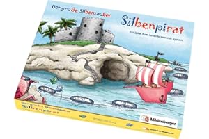 Mildenberger Verlag GmbH Der große Silbenzauber: Silbenpirat EIN Spiel zum Lesenlernen mit System. Leselernspiel im Schmuckkarton
