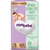 Canbebe Bebek Bezi 5 Beden (11-18 kg) 80 Adet