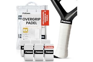 Palbea Grip Padel Extra Adherente. Overgrips Padel. Paquete de 3/6/12/22/60 | Overgrip Padel Alta Absorción del Sudor. Cinta de Agarre Antideslizante. Grip Pala Padel Blando. Accesorios Padel