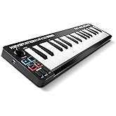 M-AUDIO Keystation Mini 32 MK3 USB MIDI Klavye Denetleyicisi, 32 Hız Duyarlı Mini Tuş ve Kayıt Yazılımı Dahil