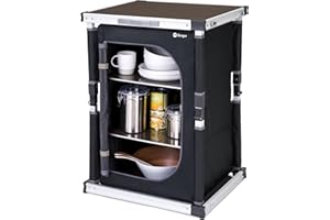 Berger Tampere Meuble de Rangement Pliantes Armoire de Camping Armoire Pliante pour l'extérieur