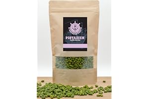HW HH HAFENWÜRZE Pistazien geschält, ohne Haut, ungesalzen – natürlich von HAFENWÜRZE, 1 x 250g Beutel wiederverschließbar, leckerer Snack für zwischendurch, für Torten, Kuchen, Pralinen, Speiseeis u. feines Gebäck