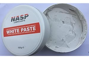 BYUP NASP White Paste für Ofenteleskope Backofen Schienen Schmierfett 150gr Dose - MADE in GERMANY