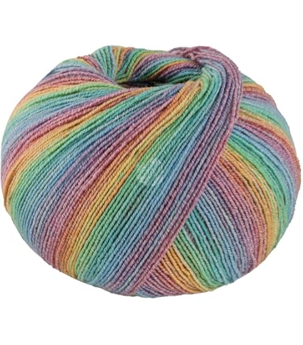 Lana Grossa Colorissimo Fil à Mèche Mérinos Coloré Fil à