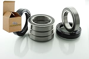 MECANIGOMEZ FABRICANTES MECANIGOMEZ-Rodamiento Rueda Trasera Yamah@ 04-05. Kits Reparación Compuesto de los rodamientos y Retenes necesarios Buje Trasero Quad. (25-1456)