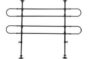 Barrière de sécurité extensible pour animaux de compagnie PETS SAFE PS1005, verticale de 60 à 110 cm, mesures horizontales de 85 à 150 cm
