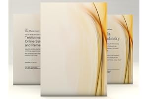 ‎DIRXBUSCHINGER Urkundenpapier "Ambiance" 100 Blatt | modern | für Urkunden Zertifikate | DIN A4 190g/qm | hochwertig | Briefpapier | Kartonpapier | certificate paper | Blanko Urkunde | Anerkennung Papier