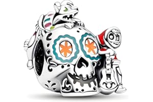 JCALEYDO Charm, Plata de Ley 925, Compatible con Pulsera Pandora