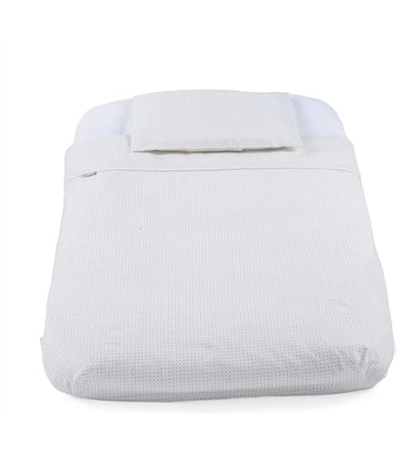 Chicco Parure 3 Pezzi Per Next2Me - Copripiumino E Lenzuola, Grey Sheep, 100% Cotone - Foto 8