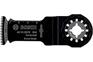 BOSCH ACCESSORIES Bosch Professional Brzeszczot BIM AIZ 32 BSPB (do twardego drewna, 50 x 32 mm, akcesoria narzędzie wielofunkcyjne)
