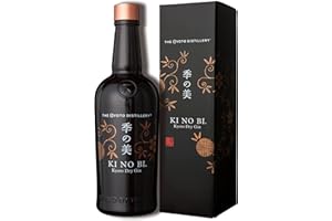 ‎KI NO BI KI NO BI Kyoto Dry Gin - Japanese Dry Gin with a Fruity Spicy Finish - Includes Gift Packaging - 1 x 0.7 l