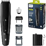 Philips Beard Trimmer Series 5000 - Regolabarba elettrico con pettini per barba e capelli, sistema Lift&Trim Pro, 40 lunghezz