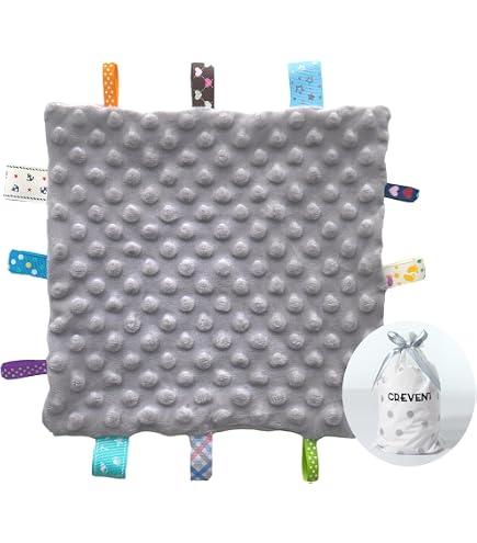 ENG®serviette en peluche confort Couverture de sécurité pour bébé doux
