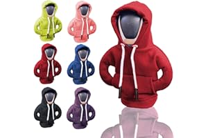 Daofen Gear Stick Hoodie, Funny Car Accessories Hoodie for Gear Stick, Interior Car Gear Stick Hoodie Hoodie Car Gear Shift Cove, Dress Your Knob up with Gear Shift Hoodie Covers (Standard, Red)