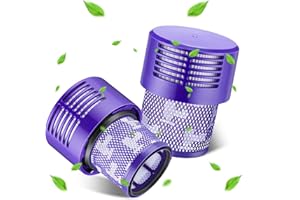 TALIFOCA 2 Pack Filtre Compatible avec Dyson V10, Filtre Aspirateur Accessoire, Cyclone Aspirateur Pièce de Rechange pour aspirateur compatible avec la série V10 Cyclone, V10 Absolute, V10 Animal