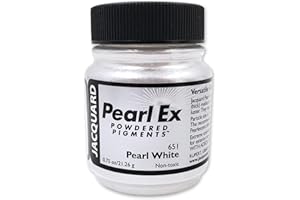 Jacquard Pearl Ex Powdered Pigment .75oz-Pearl White