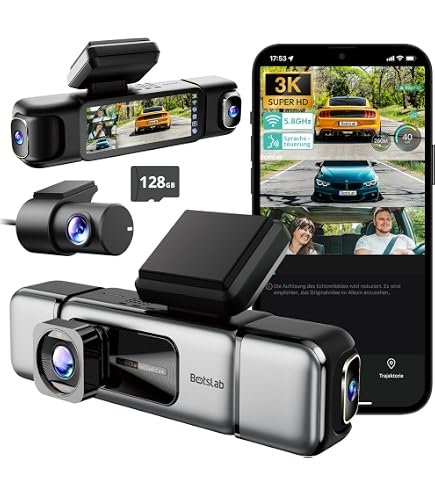 1More 70mai Omni Dashcam X200 Enregistreur de voiture 4G 128 Go Emmc