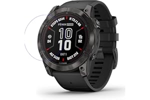 Disscool Folia ochronna ze szkła hartowanego kompatybilna z Garmin Epix Pro 47 mm, Fenix7, Fenix7 Pro, ochraniacz 0,33 mm, odporny na zarysowania akcesoria do smartwatcha