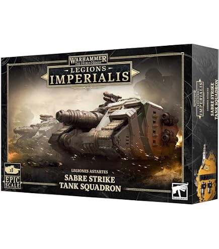 Games Workshop Legions Imperialis Sicaran Tank Squadron - Epic Scale Miniatures (Arcus & Punisher)