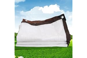 GYUEZX Red de Sombra al Aire Libre,5x5m Toldo Parasol con Ojales, Tasa de sombreado 90-95%,Transpirable,Resistente al Desgarro,para Patio,Jardín,Techo Balcón Invernadero,Camping