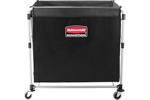 RUBBERMAID COMMERCIAL PRODUCTS Rubbermaid Commercial X-Cart Folding Cart Frame 300L - Grey