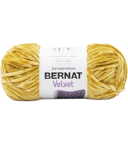 Bernat Velvet Garen - Set van 2 van 300 g, Polyester garen # 5 volumineus, voor Breien/Haken, groen (Frosted Pine