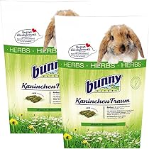 2 x 4 kg = 8 kg Bunny Kaninchen Traum Kräuter / herbs für ...