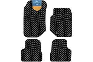 PRESTIGE FLOOR MATS LTD Prestige Mats, Tailored Car Floor Mat, Fits Corsa F 2020 on Car Floor, 3mm Rubber, Non-Slip Car Floor Mat, Waterproof Mat, Edged with Black Cloth Binding