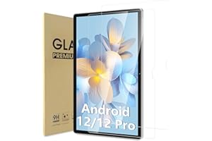 WD&CD 2 Pack Verre Trempé Compatible pour Blackview Tab 12/12 pro 10.1", Protection Écran Haute Définition Film de Protection en Verre Trempé