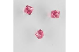 Swarovski 6301 6 R *** 8 Perles Cristal réf. 6301 6mm TOUPIE PENDANTE Rose