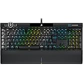 Corsair K100 RGB Tastiera gaming opto-meccanica (Interruttori OPX RGB, Retroilluminazione a LED RGB, Set di keycap in policar
