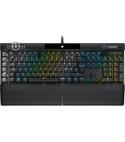 Set Completo Di Tasti In ABS Per Corsair K70 LUX/K70 RGB/K68/Reactor MK2 – Semitrasparenti Con Layout USA, Per Tastiera Meccanica Gaming (104 Tasti)