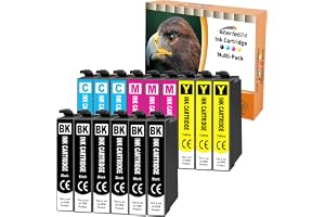 Starlet24 15x 604XL bläckpatroner kompatibla med 604XL multipack för Expression Home XP-3200 XP-3205 XP-2200 XP-2205 XP-4200 XP-4205 Workforce WF2910 WF2930 WF2935 WF2950