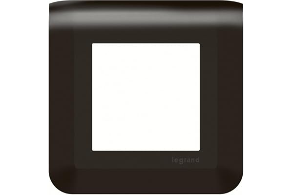 Legrand 079042L Mosaic Plaques de Finition pour 2 Modules, Noir Mat