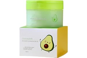 GNAUMORE Avocado Makeup Remover,Avocado Cleansing Balm,Facial Cleanser Balm,Clean Makeup Remover & Cleansing Balm,Makeup Remover Balm,Natural Avocado Makeup RemoverMakeup Melting Cleansing Balm,100g