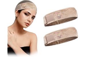 Dreamlover Fascia per Parrucca Antiscivolo, Impugnatura della Parrucca, Tan, 2 Pezzi