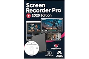 GENERIC Screen Recorder Pro 2025 Edition – Full HD & 4K Capture - Game, Webcam & Desktop Recording Software for Windows PC and Mac- Stream & Record with Audio Sync & Overlay Tools