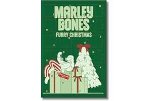 Marleybones Dog Advent Calendar 2025 | Festive Soft-Baked Natural Grain Free Treats | Hand Made in the UK | No Artificial Additives | Advent Calendar for Dogs 2025