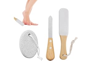 WATLIKEUP 3PCS Pumice Stone for Feet White Pumice Stone Double Sided Foot Pumice Feet Hard Skin Remover Foot Files Scrubber Foot Grater Applicable to Foot Cracked Heels Dead Skin