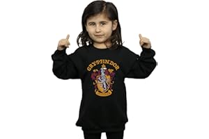 ABSOLUTE CULT Harry Potter Girls Gryffindor Crest Sweatshirt