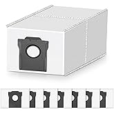 Dreame D10 Plus Gen 2 / L10s Plus Robot S&uuml;p&uuml;rge i&ccedil;in 8 Adet Toz Torbası, 4L B&uuml;y&uuml;k Kapasiteli Elektrikli S&uuml;p&uuml;rge Torbası Akses