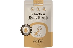 Bone Broth for Dogs & Cats | Create Delicious Bone Broth Gravy | Dog Food Topper for Picky Eaters | Each Pack Makes 9 Pints | Hackney Dog House