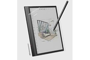 REEYEAR Paper Feel - Pellicola protettiva per schermo e punta in lega di titanio per BOOX Note Air 4C/3C, come carta da scrittura, opaca, antiriflesso, pellicola in PET e punta resistente a punta fine per