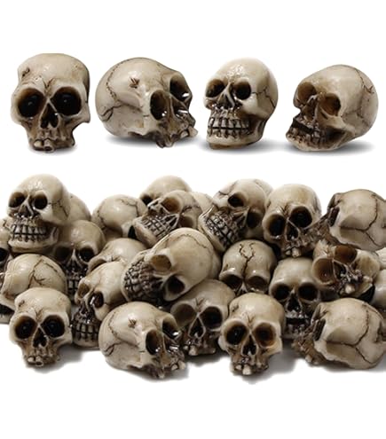 Set 12 Pezzi Teschio E Ossa Scheletro Decorazione - Foto 6