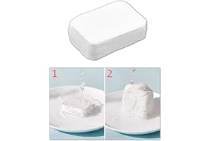 Kare & Kind 10x Toallas Comprimidas - Toallitas Suaves de Algodón para Viajes, Deportes, Acampar, Casa, Salones de Belleza y Hoteles - Las Toallas Inodoras Libres de Químicos Son Biodegradables