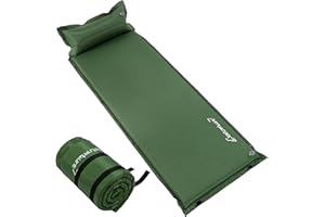 Clostnature Esterilla Inflable Colchón para Camping - 3/5/7.6 cm de Grosor Portátil Colchoneta de Camping Hinchable, Ligero Colchoneta de Dormir para Playa, Senderismo, Acampar, al Aire Libre