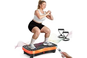AXV - Exercise machine with vibration platform, vibration, lymphatic drainage, agitator, full body training, vibration, stirring board, sports pad,