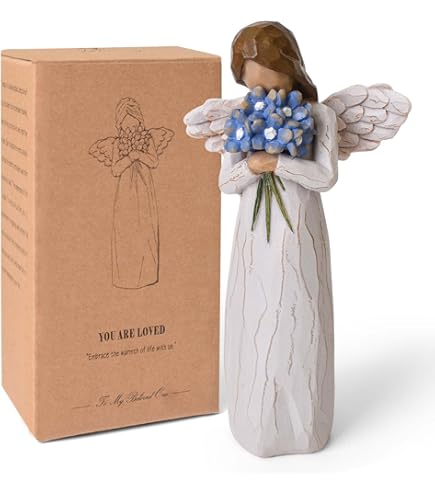 Figurina Ballerina In Ceramica Gialla Cosmos Gifts | Alto 20,3 Cm Regalo Elegante